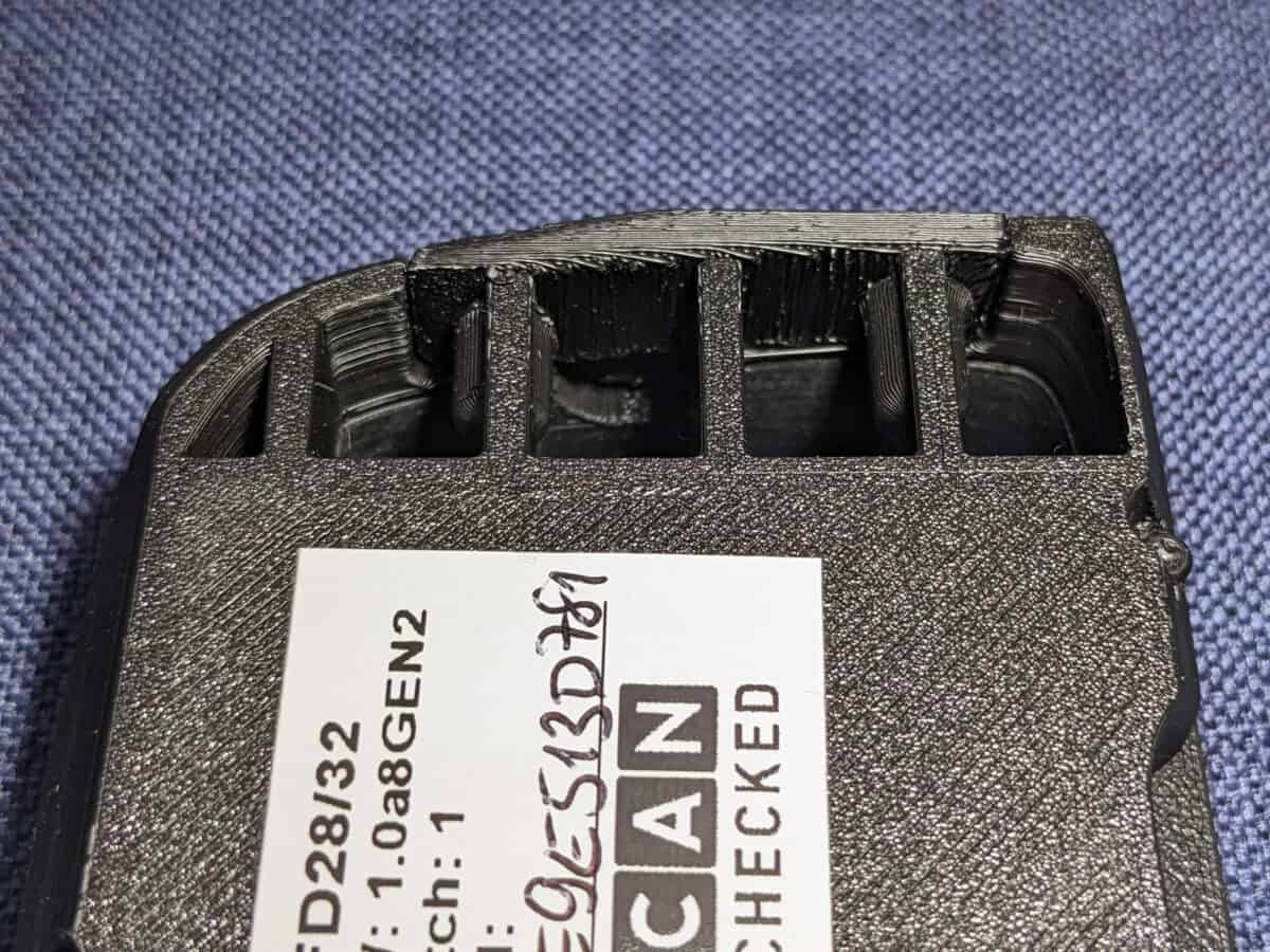 Side of panel CANchecked MFD32 VW Polo 6R/6C Gen2 - air vents